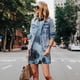 thumbnail image 4 of Fotbe Lighthouse in a Stormy Sea Vestido de Verano sin Mangas para Mujer – Vestido Midi Línea A, Estilo Camiseta Floral, Vestido Playero Casual y Fluido, 4 of 7
