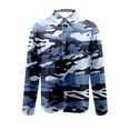 thumbnail image 4 of BiZtdJrK Long Sleeve Shirts for Men Casual Trendy Lapel Camo Printed Blouse Regular Fit Button Down Shirts 2025 Outdoor Work Tops Camouflage XXL Limited Time Sale, 4 of 6