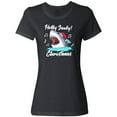 thumbnail image 3 of Inktastic Shark Holly Jawly Christmas Women's T-Shirt, 3 of 5