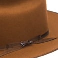 thumbnail image 5 of Stetson Men's Royal Deluxe Open Road, Cognac, 7 3/8, 5 of 6