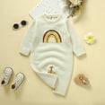 thumbnail image 2 of Vedolay Baby Romper Snow Clothes Baby Winter Warm Jumpsuit Snowsuit Hoodie Romper Beige,80, 2 of 5