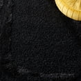 thumbnail image 6 of SAFAVIEH Hi-Lo Seamus Solid Shag Area Rug, Black, 6'7" x 6'7" Square, 6 of 10