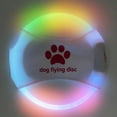 thumbnail image 2 of LED Dog Flying Disc, USB Rechargeable Glow Pet Toy for Night Fetch Training Chew-Proof Design 2 pack, 2 of 7