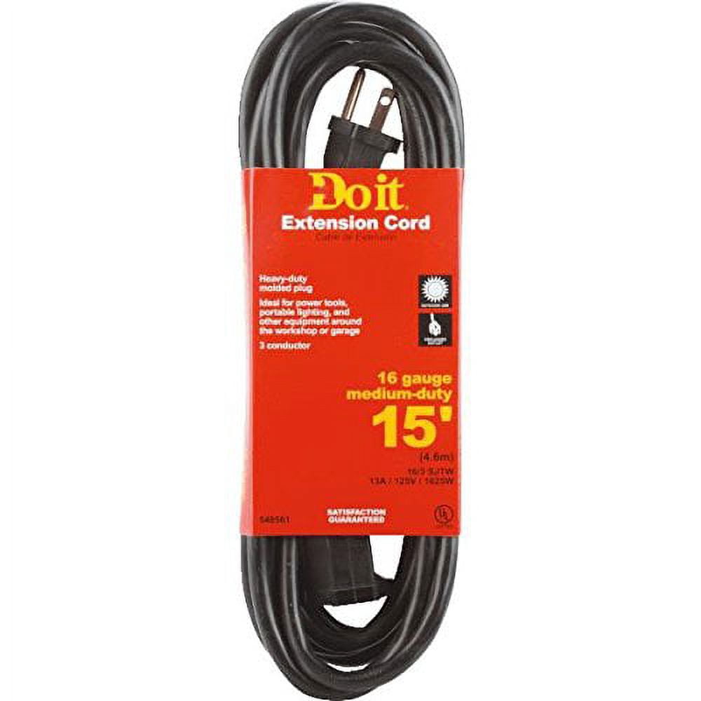 Master Electrician 15 Ft. 16/3 Abrasion Resistant Extension Cord 02306ME