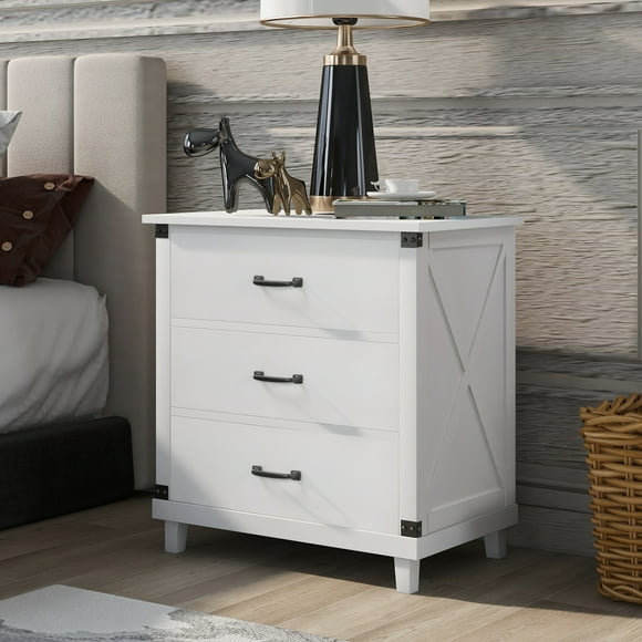 3 Drawer Nightstands