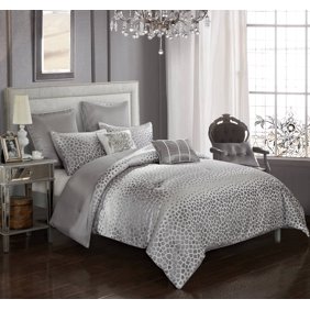 Better Homes Gardens King Art Deco Comforter Set 7 Piece