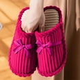 thumbnail image 6 of KANG Corduroy Slippers For And Cozy Indoor Warm Winter Slip On Comfort Footwear With Soft Ideal For Home Relaxation, 6 of 7