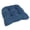 Indigo, variant on 19-inch U-Shaped Micro Suede Tufted Dining Chair Cushion - Indigo