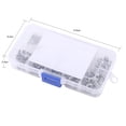 thumbnail image 4 of 160pcs M2 M2.5 M3 M4 M5 Nuts, Screws, For Repair Assortment Kit Industrial Tool For Home, 4 of 8