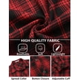 thumbnail image 3 of COOFANDY Men Casual Knit Waffle Polo Shirts Short Sleeve Button Down Striped Polo T Shirts Slim Fit Shirts, 3 of 7