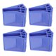 thumbnail image 5 of unbranded 4Ud Protectores De Pies Antideslizantes Para Con Base Ancha Azul Para Uso En Casa, 5 of 8