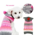 thumbnail image 6 of Walbest Pet Dog Clothes Knitwear Dog Sweater Hooded Soft Thickening Warm Pup Dogs Shirt Winter Puppy Sweater for Dogs (Pink, XXS), 6 of 7