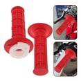 thumbnail image 1 of KAKOWELY 1Par Accesorio Para Motocicleta Empuñaduras De Manillar Antideslizantes Color Rojo, 1 of 6