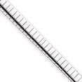 thumbnail image 1 of 8.25in Rhodium-plated Kelly Waters 6mm Omega Bracelet (Weight: 0.1 Grams, Length: 8.25 Inches), 1 of 1