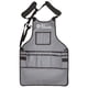thumbnail image 2 of Delantal impermeable delantal jardinería trabajos limpieza ropa reparación automóviles ropa carpintero peto (gris) (089-1), 2 of 9