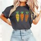 thumbnail image 2 of Camisetas de Manga Larga de las Mujeres con Estampado de Pascua, Cuello Redondo Suelto Casual Top para el Uso Diario de Primavera, 2 of 5
