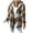 Brown, variant on Jackets for Women with Hood Casual Loose Button Down Buffalo Plaid Flannel Shirts Fall Winter Fashion Fleece Shacket Sherpa Lined Warm Long Sleeve Y2K Coats Flannel Jacket for Women Grey L