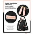 thumbnail image 5 of Travel Bag Stylish and Practical Backpack College Rucksack for Your Adventures (black), 5 of 5