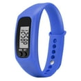 thumbnail image 1 of Trayknick Sport Running Silicone Pedometer Calorie Step Counter Digital Watch Bracelet, 1 of 11
