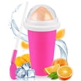 thumbnail image 1 of Taza para hacer granizados, taza mágica para batidos congelados rápidos, taza portátil para hacer granizados de doble capa, máquina de granizados con pajita y cuchara, máquina para hacer helados, rega, 1 of 5