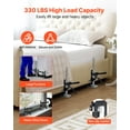 thumbnail image 3 of VEVOR Labor Saving Arm Jack, 2 PCS 330 lbs Bearing Capacity, Lifting up to 7.1", Metal Hand Lifting Jack Tool with Magnetic Level, Adjustable Height, for Door, Window, Furniture, Woodworking, Black, 3 of 9