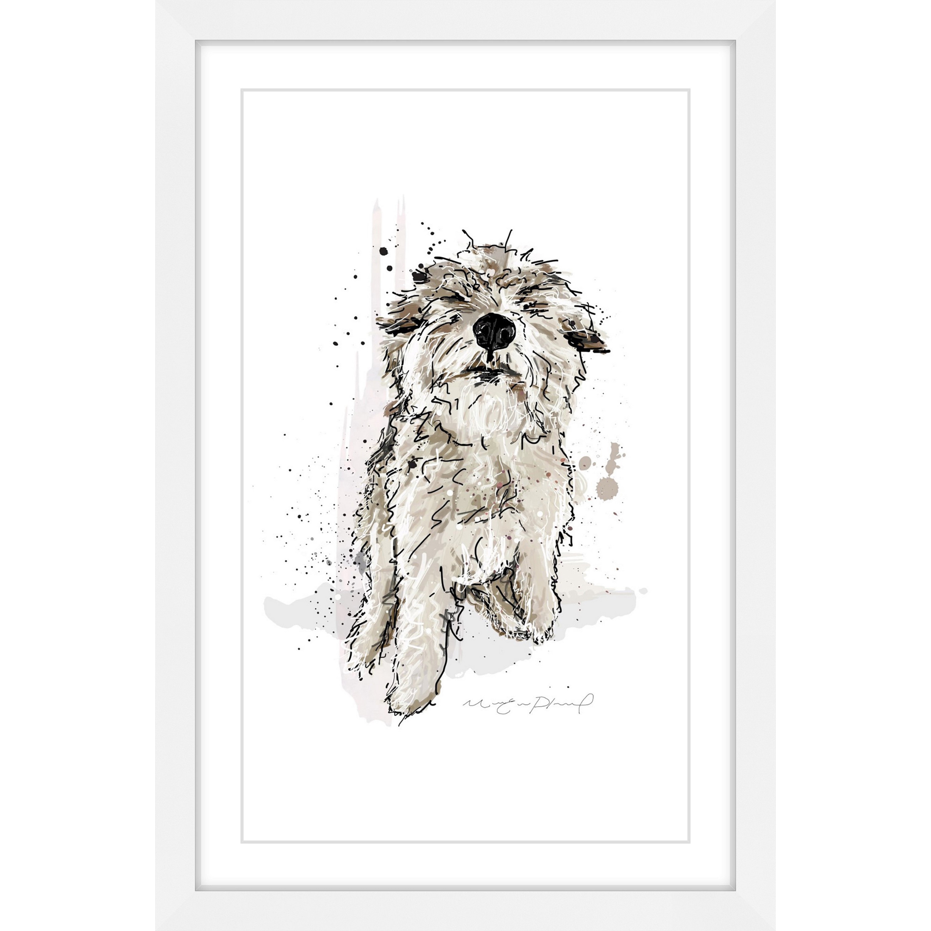 Marmont Hill "Gus 2" by Marie-Eve Pharand Framed Painting Print