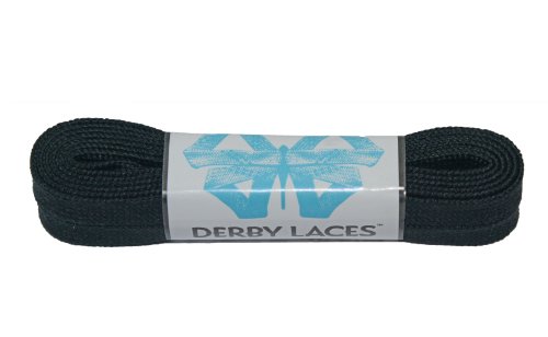 Roller Derby Flat for Boots Skates 10mm Wide and Hockey Skates Derby Laces Striped Roller Derby Flat for Boots Skates 10mm Wide and Hockey Skates Derby Laces Striped