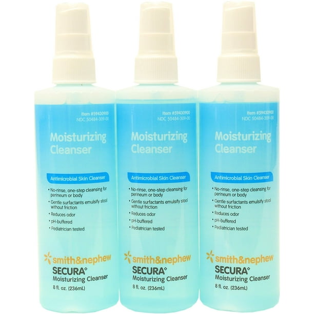 Smith and Nephew SECURA Moisturizing Antimicrobial Skin Cleanser 8oz