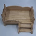 thumbnail image 2 of Wooden Play Bed for Dolls DIY Mini Play Bed for Dolls (Kitten), 2 of 5