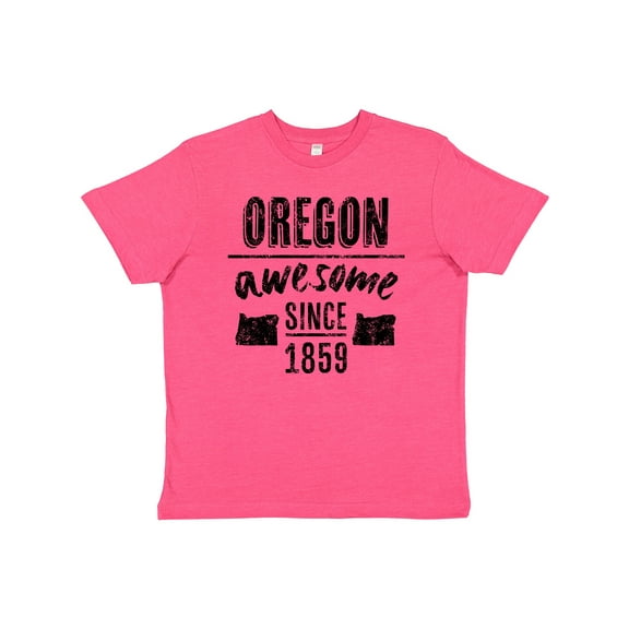 Inktastic Oregon Awesome Since 1859 Youth T-Shirt