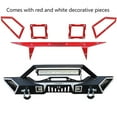 thumbnail image 5 of Vijay Front Bumper for 2007-2025 Jeep Wrangler JK/JL with Winch Plate and Lights and D-Rings, 5 of 10