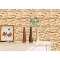thumbnail image 2 of Retro Rose Brown Slate Wallpaper Roll, 2 of 2