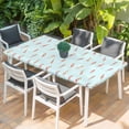 thumbnail image 2 of Summer Swimmers Table Cloths for 3 Foot Rectangle Tables, Cartoon Swimming Girls Boys Sports Patio Waterproof Elastic Fitted Tablecloths, Washable Rectangular Table Cover for Camping, 2 of 8