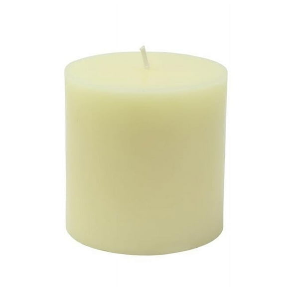 Jeco CPZ-169 3 x 3 in. Pillar Candle, Ivory