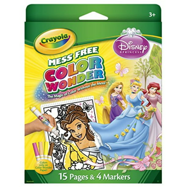 Crayola Disney Princess Cinderella Color Wonder Mess Free - Walmart.com