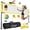 Yellow, variant on Patiassy 32FT Outdoor Volleyball Net Set, Adjustable Height Regulation-Size Net with Steel Poles, Volleyball, Pump & Carry Bag for Backyard, Beach & Lawn