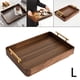 thumbnail image 3 of Bandeja rectangular para servir desayuno, mesa de café, vajilla, bandeja de té L, 3 of 9