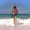 thumbnail image 6 of Yibo Pineapple Theme Bath Towel Quick Dry Lightweight Shower Towel for Bathroom Outdoor Swimming, 6 of 9