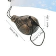 thumbnail image 2 of DRAFIDEEP Wind Chime Animals Cast Iron Hanging Decoration For Room 1Pack, 2 of 8