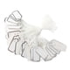 thumbnail image 3 of 2x Etiquetas de Precio de Joyería Blanca de 100 Piezas, Etiqueta de Papel Grabable para Tarjeta de Mensaje de Ropa Zulema etiqueta de precio de etiquetado, 3 of 7