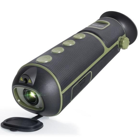 Teslong  1-4x Night Vision Thermal Imaging Monocular, Black / Mettalic Grey