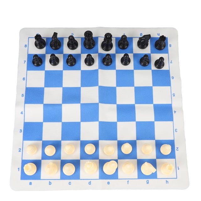 JUEGO DE JUEGO DE AJEDREZ, ACOLCHADO DE AJEDREZ PORTÁTIL DE FONDO ACOLCHADO PARA EL HOGAR