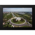 thumbnail image 2 of Highsmith, Carol 24x17 Black Modern Framed Museum Art Print Titled - Aerial of Mall showing Lincoln Memorial, Washington Monument and the U.S. Capitol, Washington, D.C., 2 of 5