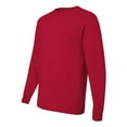 thumbnail image 2 of Jerzees Mens DRI-POWER Active Long Sleeve Crew T-Shirt, XL, True Red, 2 of 2