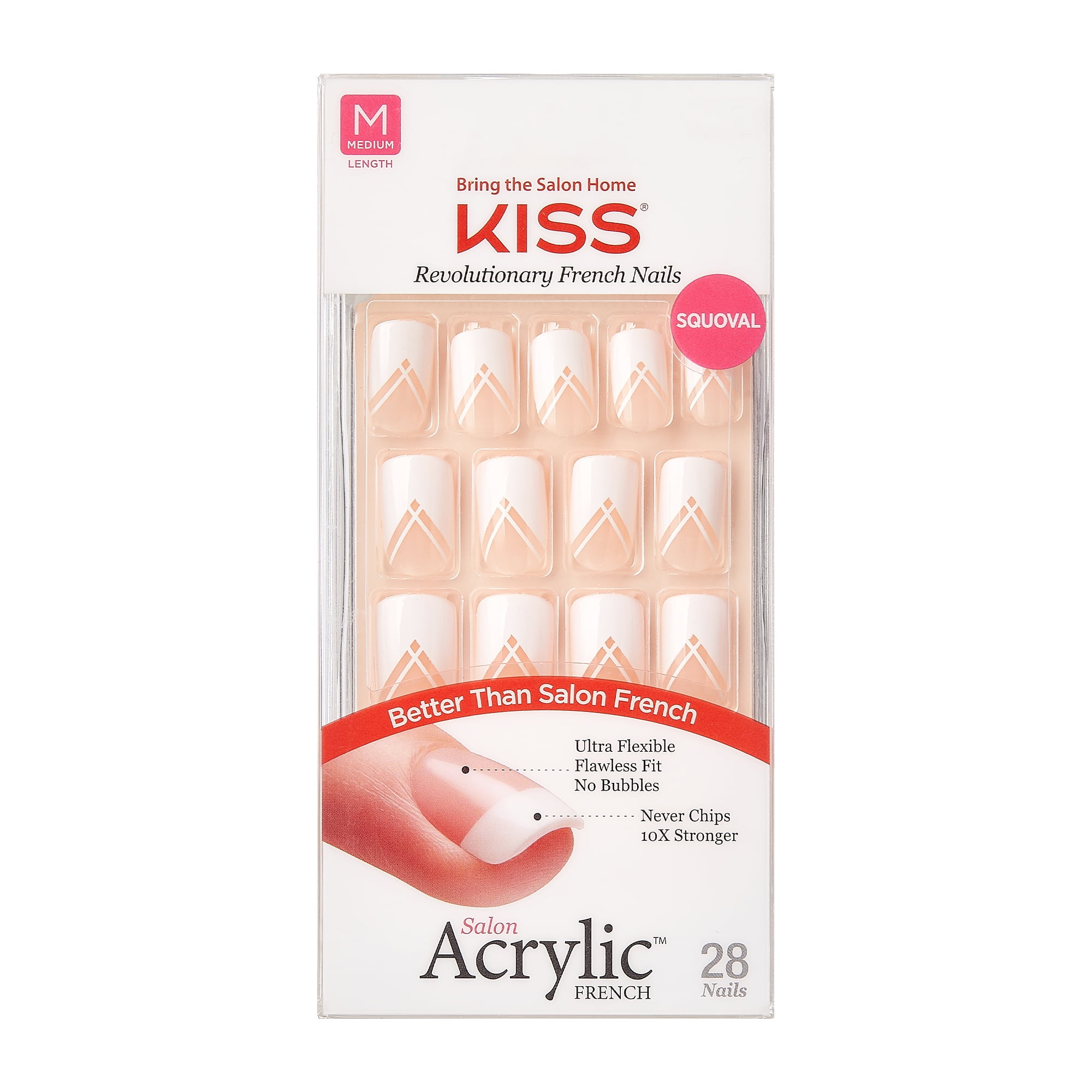 Kiss Salon Acrylic Fn Kit True Lovers Walmart Com