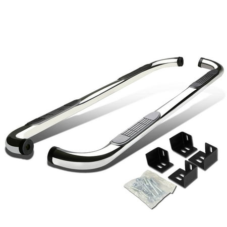 For 98-03 Dodge Durango DN Stainless Steel 3" Side Step Nerf Bar Running Board Left+Right 99 00 01 02