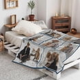 thumbnail image 4 of Custom Blanket with Picture for Couples, Personalized Flannel Throw Blankets,Custom Gifts for Girlfriend Boyfriend Her Him Wife Husband Birthday Blankets, 4 of 5