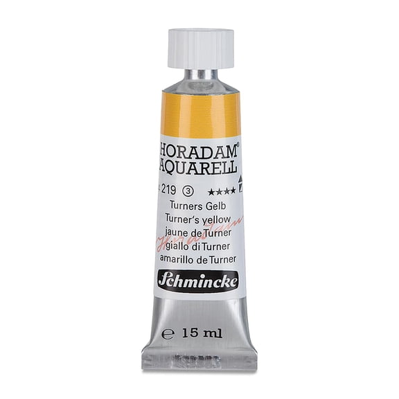 Schmincke Horadam Aquarell Artist Watercolor - Turner's Yellow, 15 ml tube
