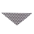 thumbnail image 3 of Greeniant Bufanda de baba para 4 estaciones, plegable, de algodón suave, elegante, reutilizable, ajustable, toalla Triangular para mascotas, para cuello Ropa para mascotas Negro Tipo 2 Greeniant PT003844-05, 3 of 6