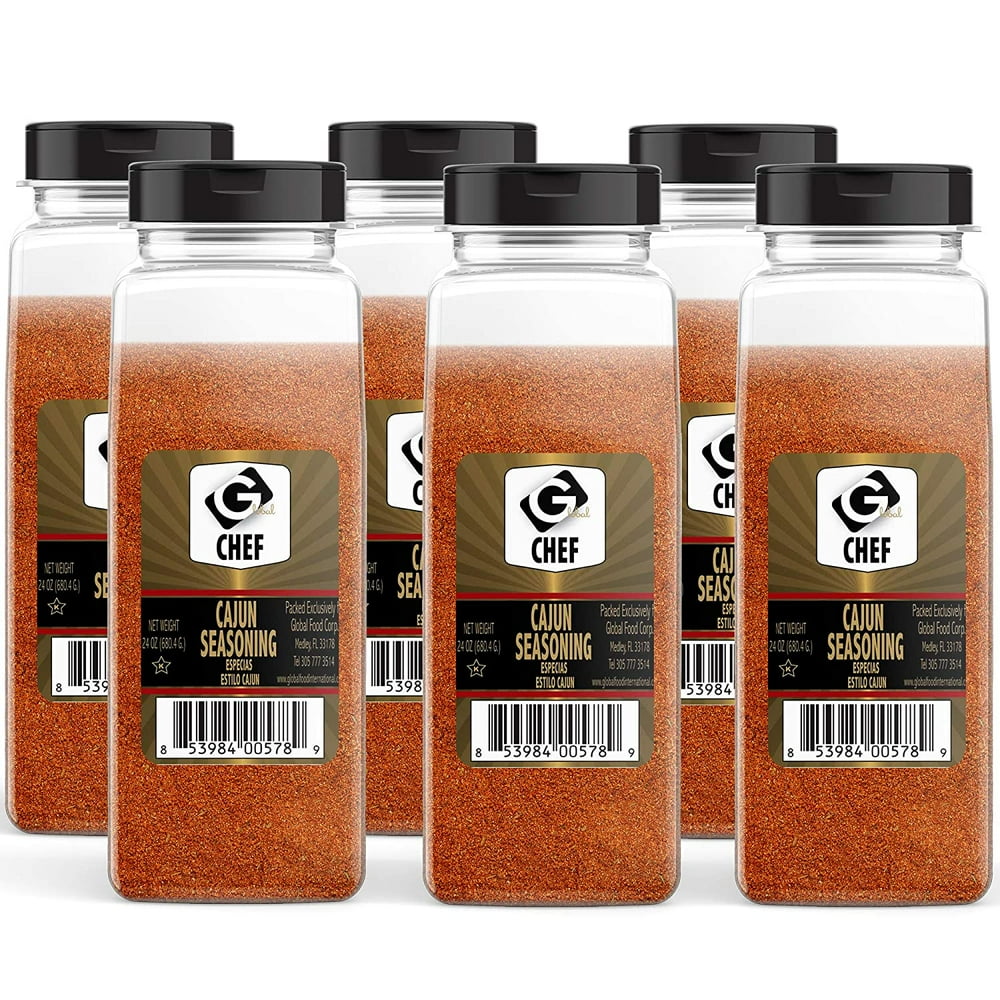 Global Chef Cajun Seasoning 24 oz Pack Of 6